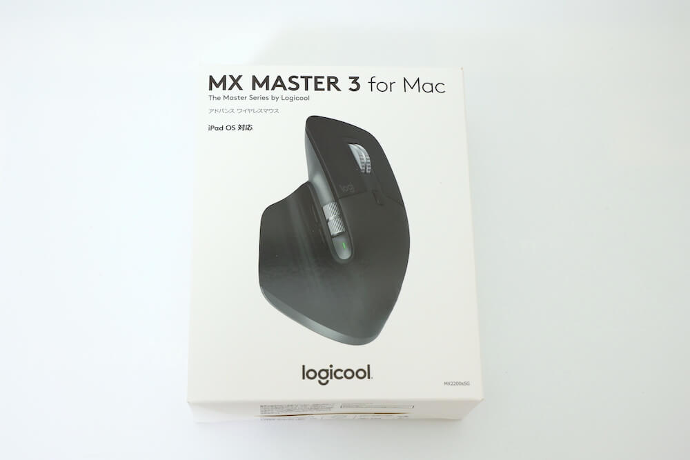 ロジクール「MX Master3」の外箱