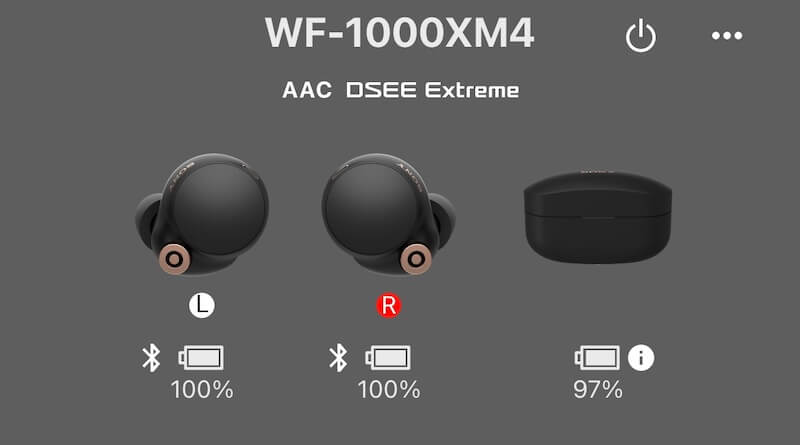 WF-1000XM4とiPhoneのペアリング方法