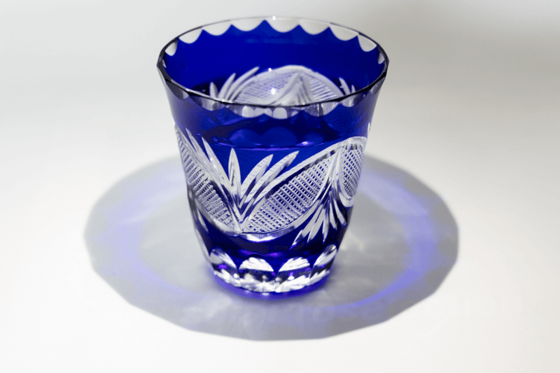 江戸切子のグラス