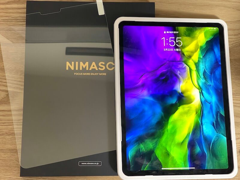 NIMASO iPad Pro/Air11インチ用ガラスフィルム